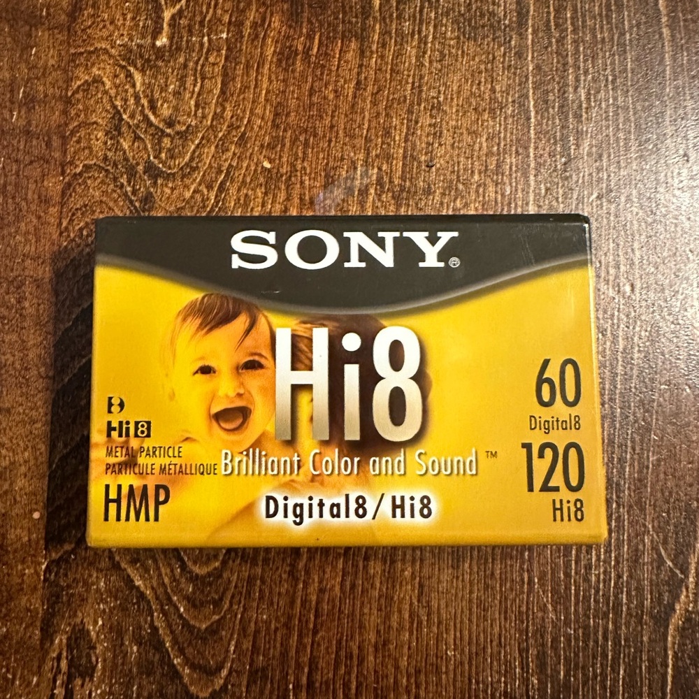 Sony Hi8 cassette for camcorder NEW
